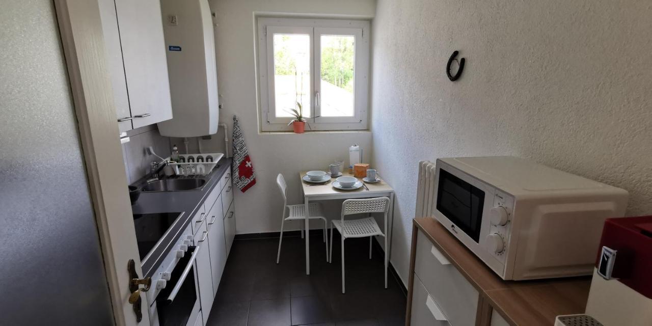 Helvetia 2 Zimmer Apartment Mit Parkplatz Zürich Kültér fotó